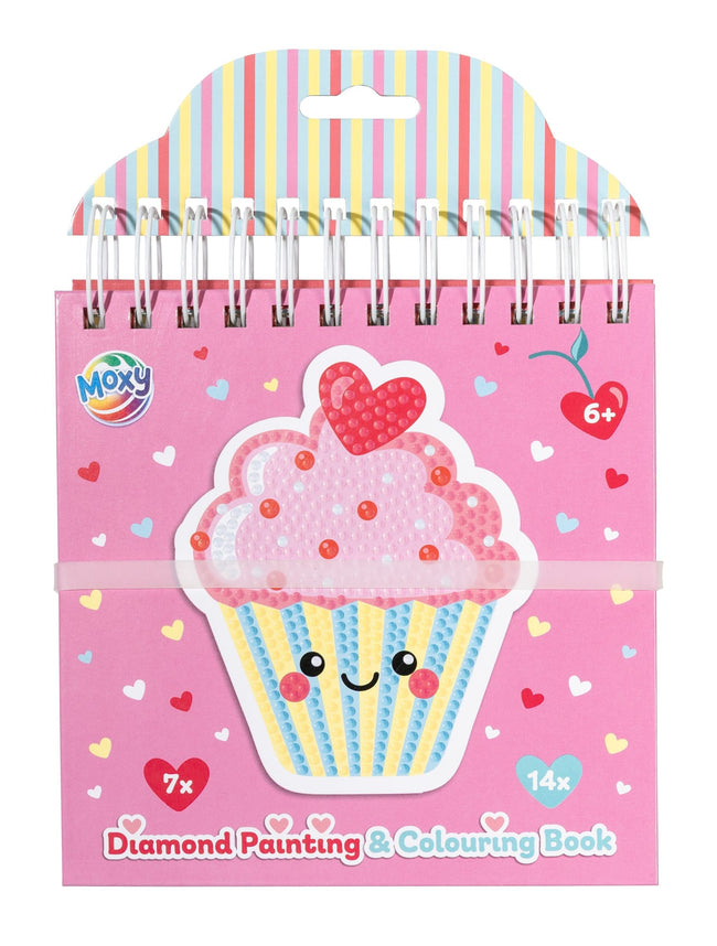 Moxy -  Kleurboek  diamondpainting 16x16cm