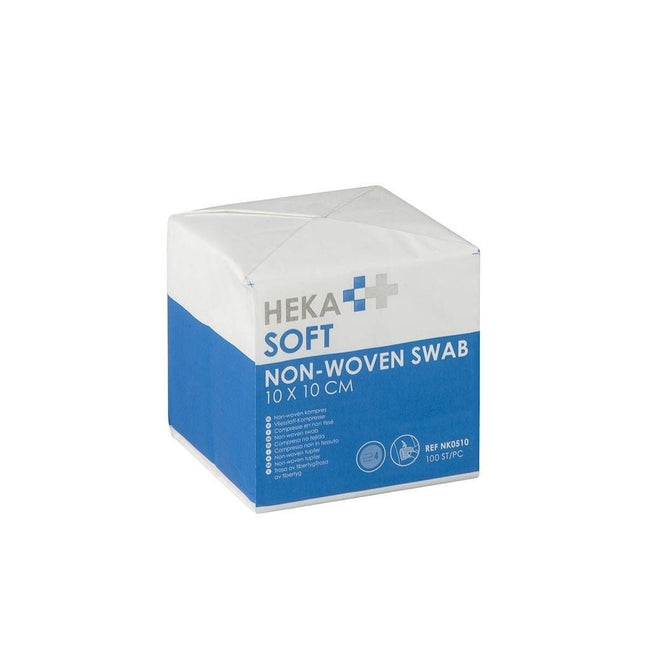 Heka -  Nw kompres soft 10x10cm niet steriel