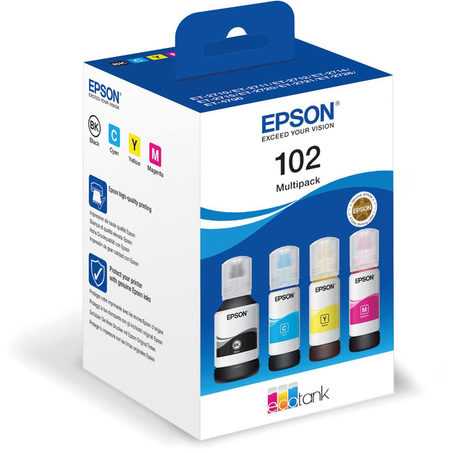 Epson -  102 EcoTank 4-colour Multipack (afbeelding 2)