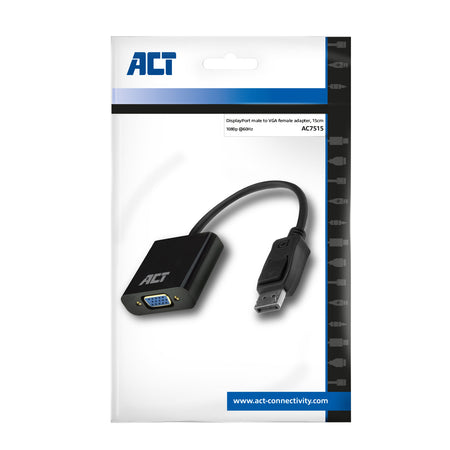 ACT -   DisplayPort naar VGA adapter