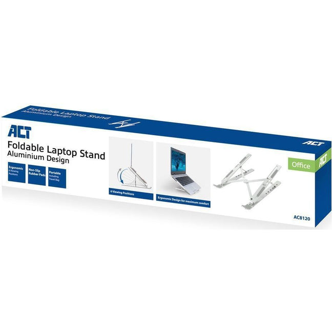 ACT -  Laptopstandaard  6 standen aluminium