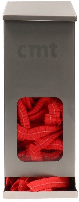 CMT -  Haarnet  clip non-woven m 49cm pp rood
