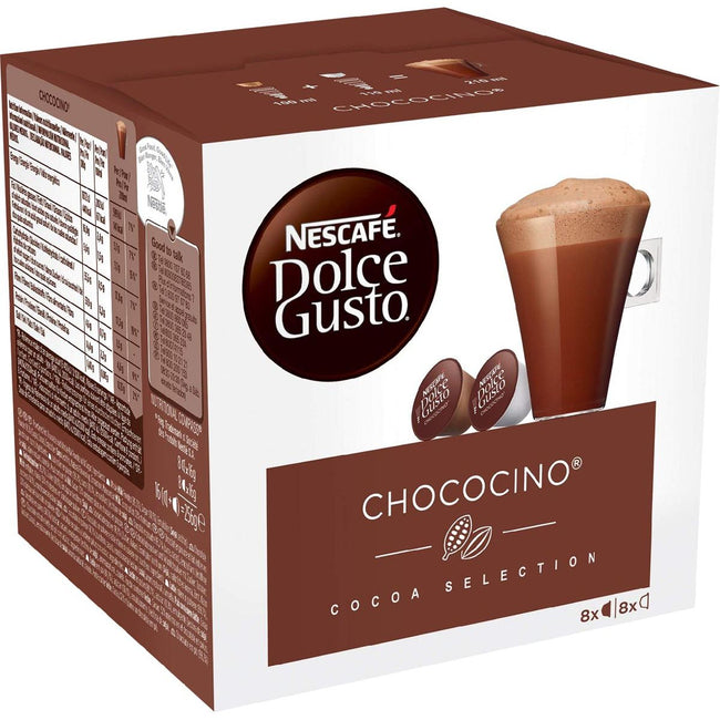 Nescafé -   koffiecapsules, Chococino, pak van 16 stuks