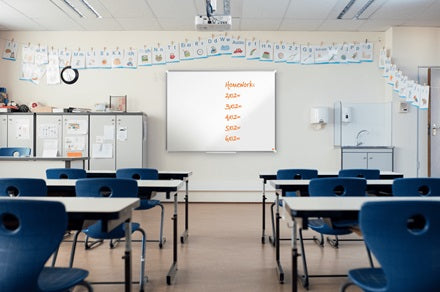Nobo - Whiteboard Plus 50x89cm emailliert