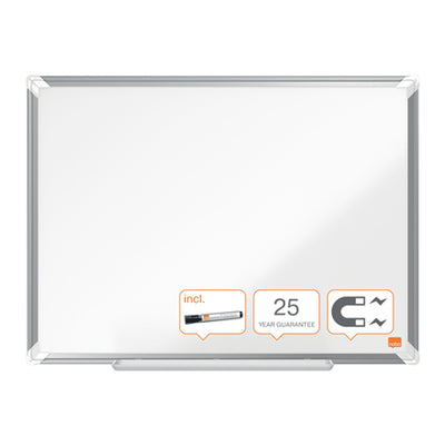 Nobo -  Plus whiteboard 568 x 411 mm Emaille Magnetisch