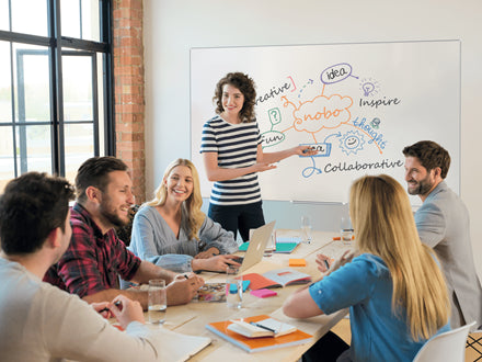 Nobo - Whiteboard Impression Pro 60x90cm emailliert