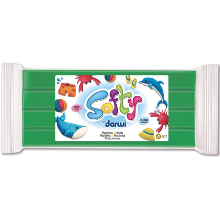 Darwi - pâte à modeler Softy vert