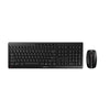 CHERRY -   Stream Desktop toetsenbord Inclusief muis Kantoor RF Draadloos QWERTY Amerikaans Engels Zwart