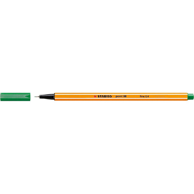 STABILO - Fineliner pointe 88/36 fine vert émeraude