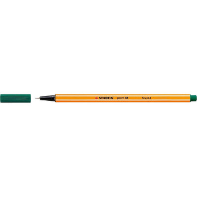 STABILO -  point 88 fineliner, dennengroen