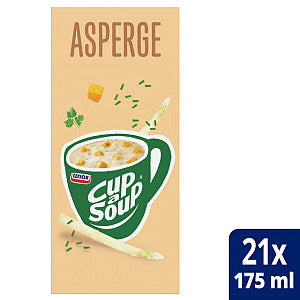 Tasse un asperge de soupe-cup-a-tasse avec des croûtons de fromage, paquet de 21 sacs