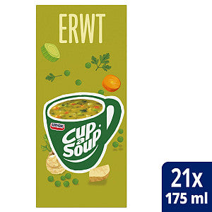 UNOX-CUP-A-SOUP PEAS-Suppe 175ml | 4 Stücke