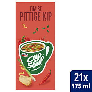 Unox - Cup-a-soup thaise pittige kip 175ml | 4 stuks