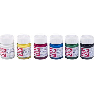 Talens -  plakkaatverf Extra Fijn flacon van 16 ml, set van 6 flacons in primaire kleuren