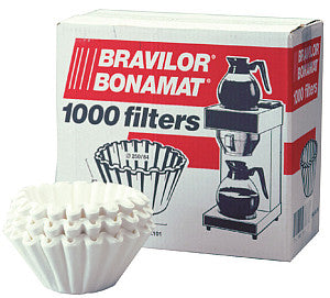 Bravilor Bonamat - Bonamat koffiefilter 85/245 mm, voor koffiezet Mondo, TH, Iso en Novo, doos van 4 x 250 stuks