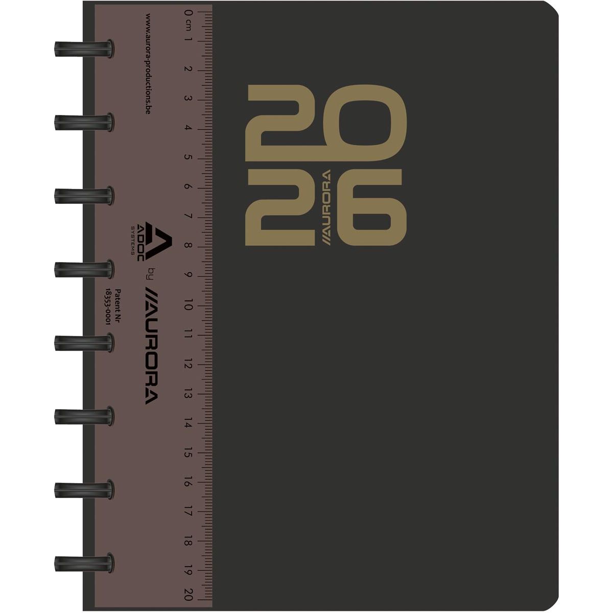 Adoc - Agend-ex Largo PP 800 microns Duolux, couleurs assorties 2026