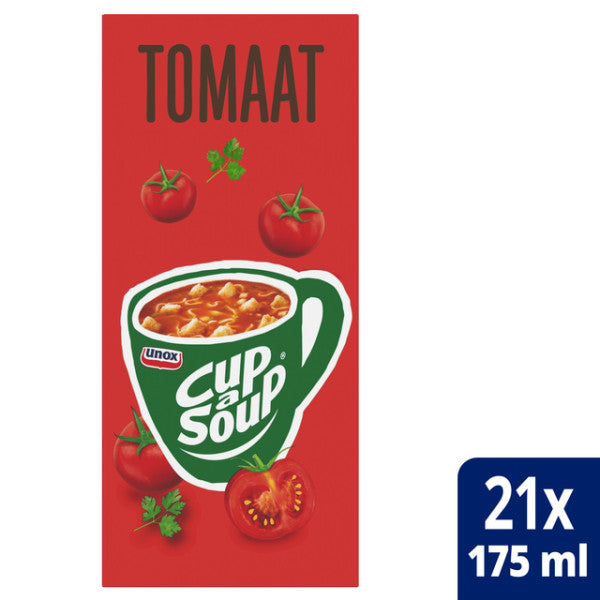 Unox - Cup-a-Soup tomate 21x175ml | 4 pièces