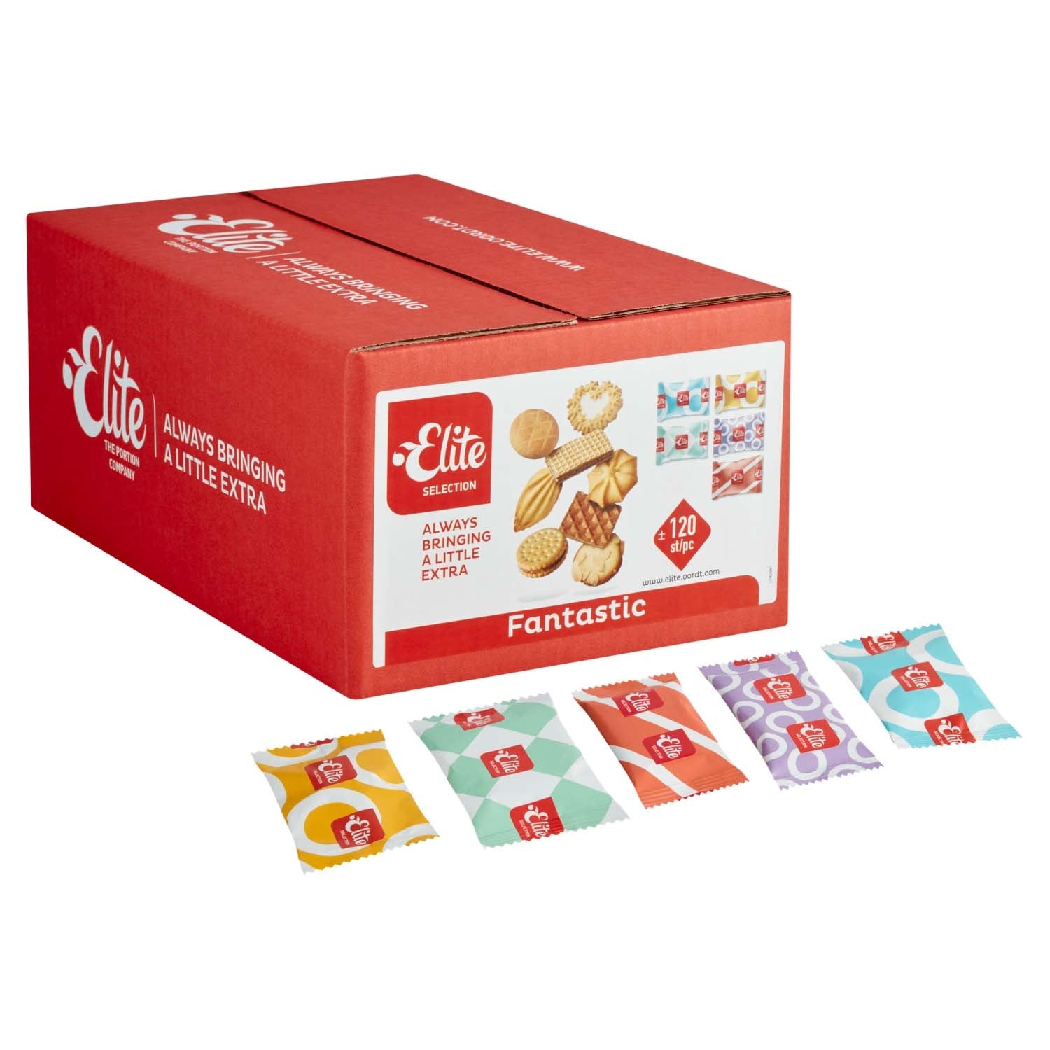 Elite - Cookies Selection stic mix 120 pièces