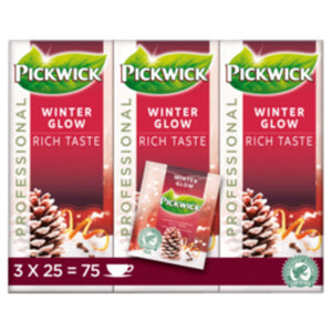Pickwick -  Thee  winter glow 25x2 gr met envelop | 3 stuks