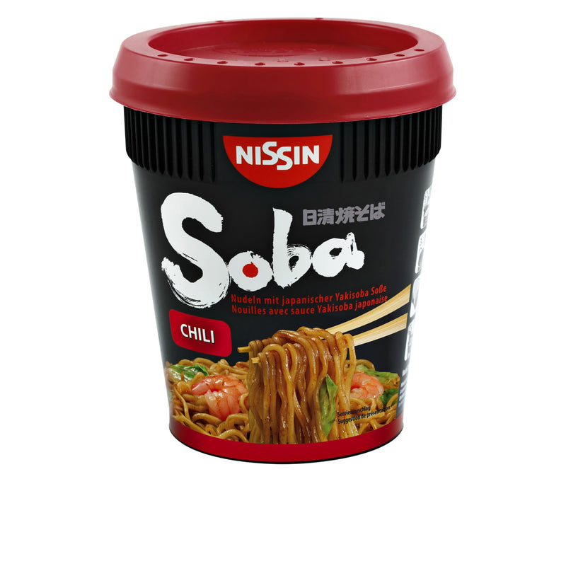 Nissin - Tasse de nouilles Soba au chili