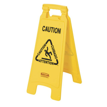 Rubbermaid - Warnschild zweiseitig mehrsprachig