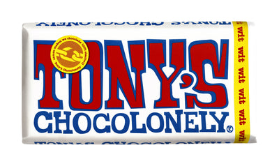 Tony's Chocolonely - Tablette de chocolat blanc 180gr