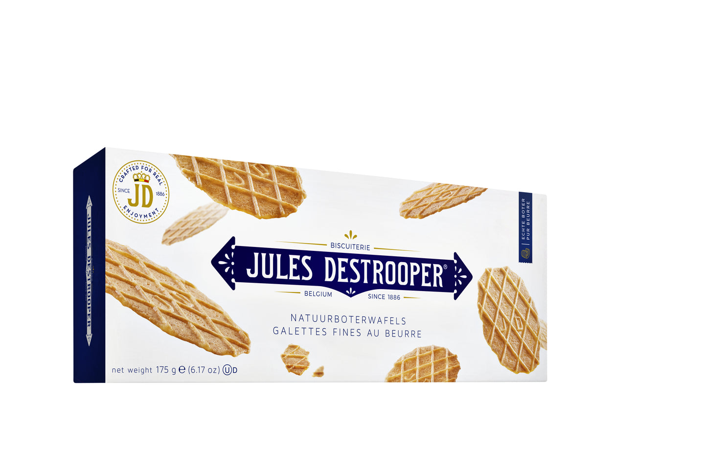 Jules Destrooper -  Natuurboterwafel  175gr