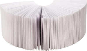 Folia - Notes, pi 90 x 90 mm, collées, blanches, bloc de 700 feuilles