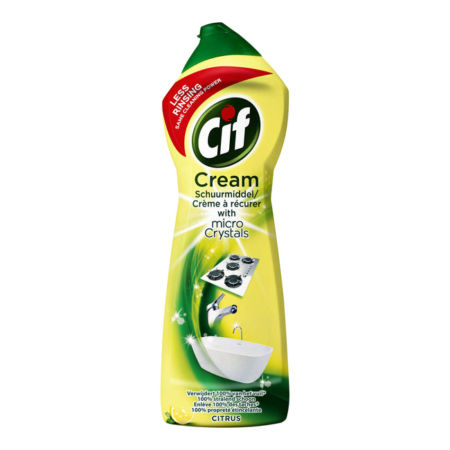 Cif - Abrasif Citron 750ml | 8 pièces