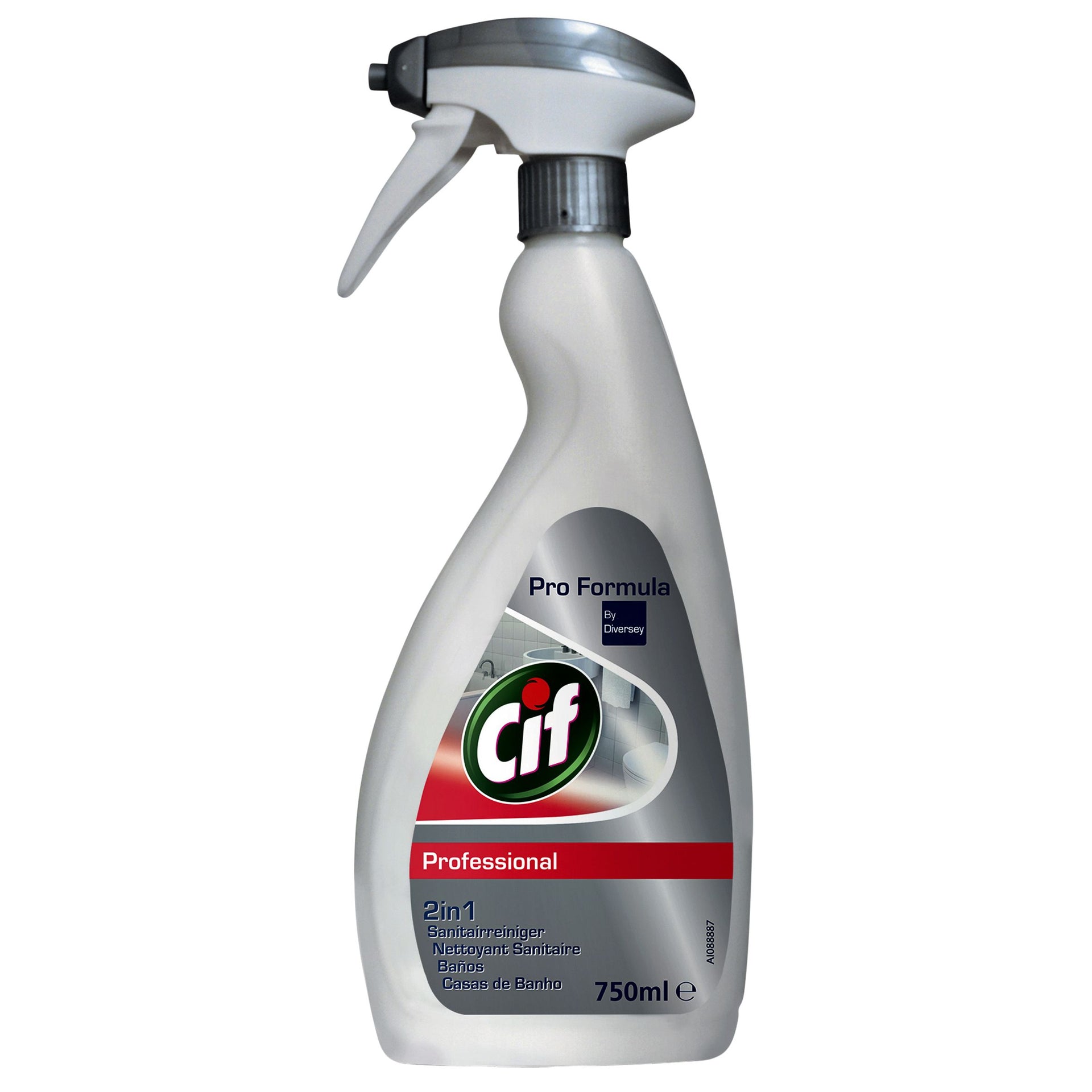 Cif -  Sanitairreiniger  professional spray 750ml | 6 stuks