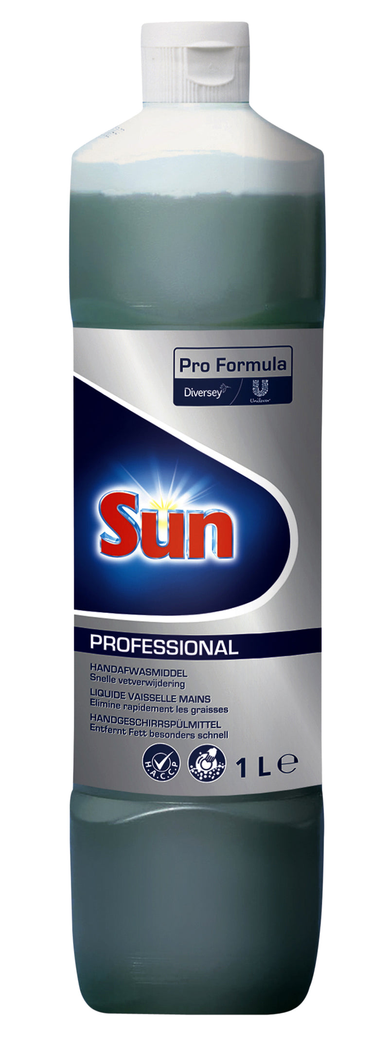 Sun - Liquide vaisselle Pro Formula 1 litre | 6 pièces