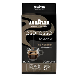 Lavazza -  Koffie  gemalen caffè espresso 250gr
