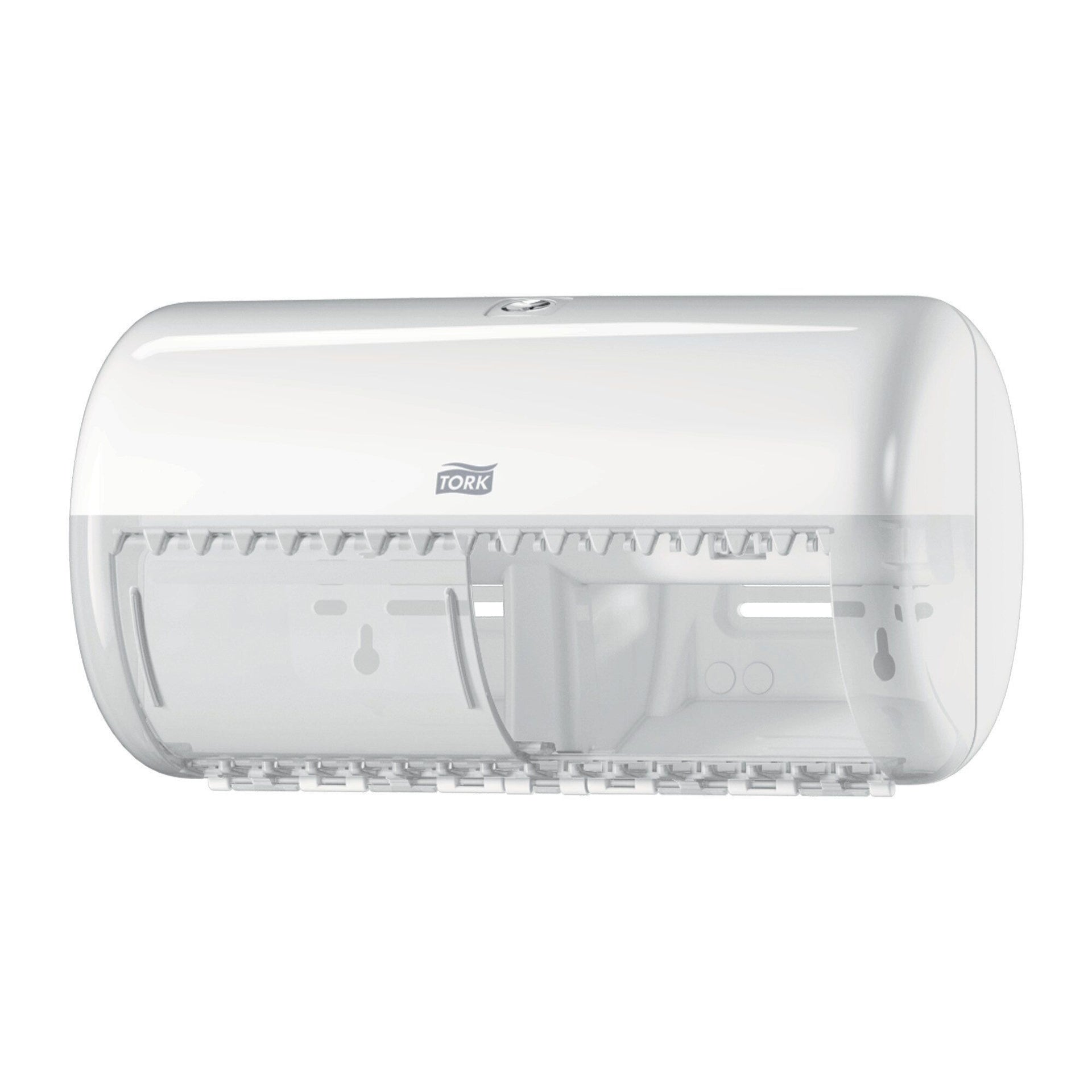 Tork -  Toiletpapierdispenser t4 duo wit