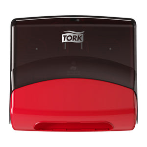 Tork - Reinigungstuchspender W4 Performance gefaltet rot 654008