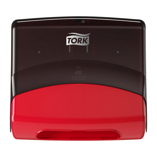 Tork -  Reinigingsdoekdispenser w4 gevouwen rood