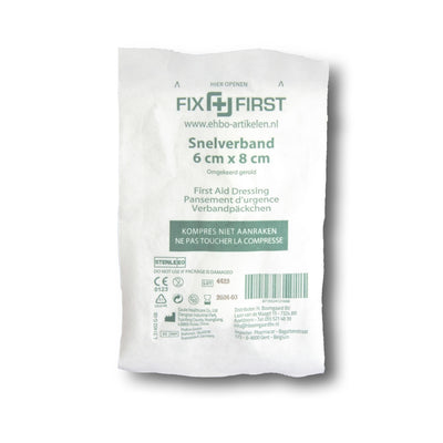 FixFirst -  Snelverband  gerold 6x8cm