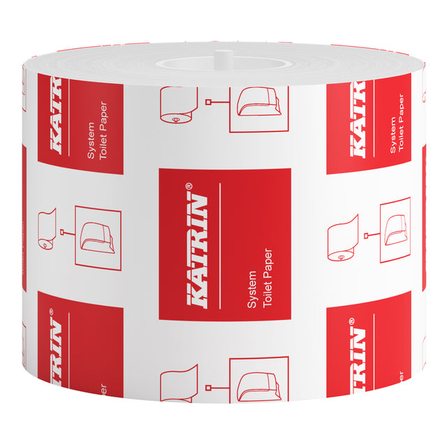 Katrin - Rouleau de papier toilette 2 couches 92m blanc 103424