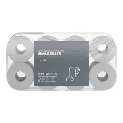Katrin - Papier toilette 3 couches 250 feuilles blanc 11711