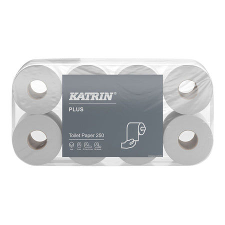 Katrin - Papier toilette 3 couches 250 feuilles blanc 11711