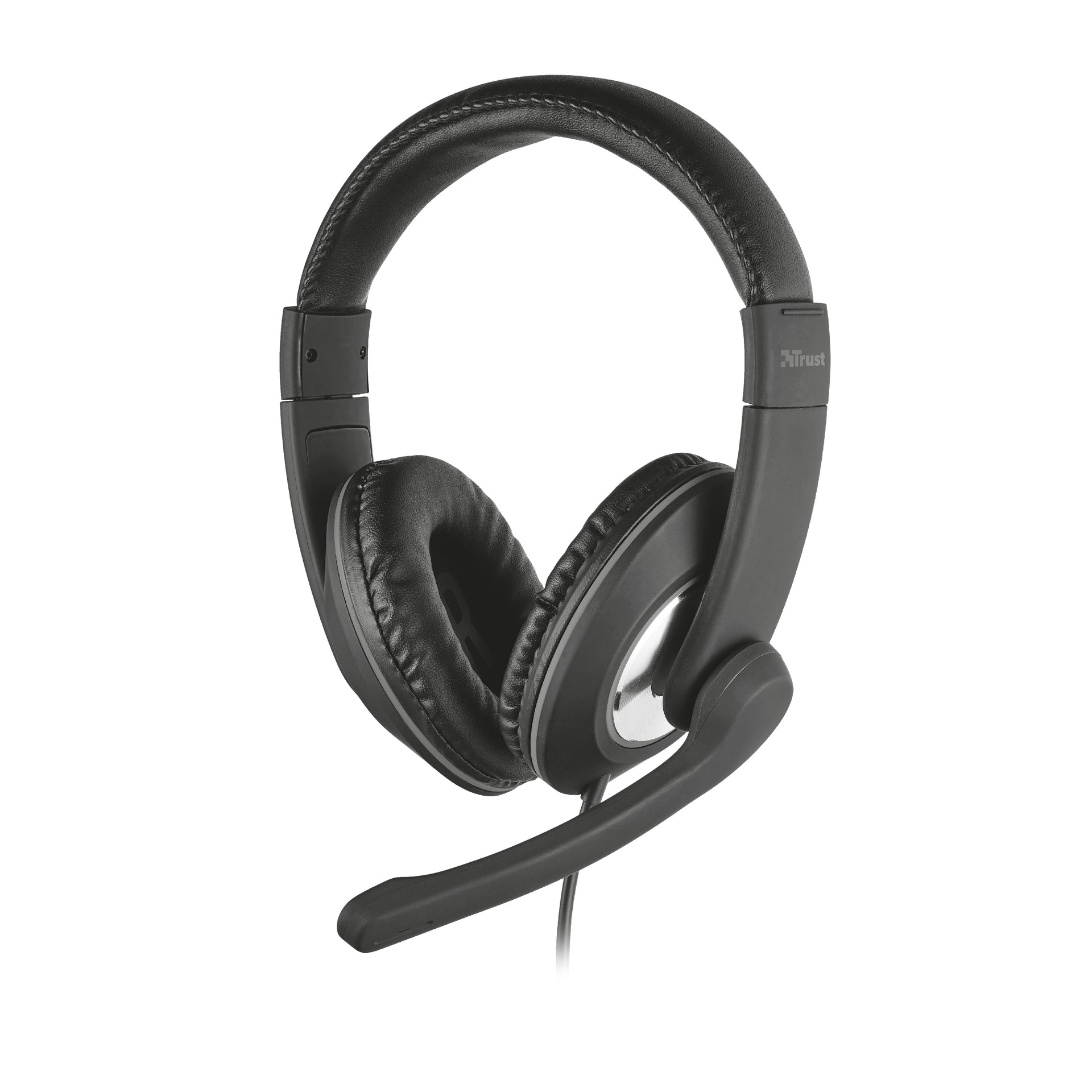 Trust - Ensemble maison Qoby 4-en-1 avec webcam, casque, clavier (azerty) et souris