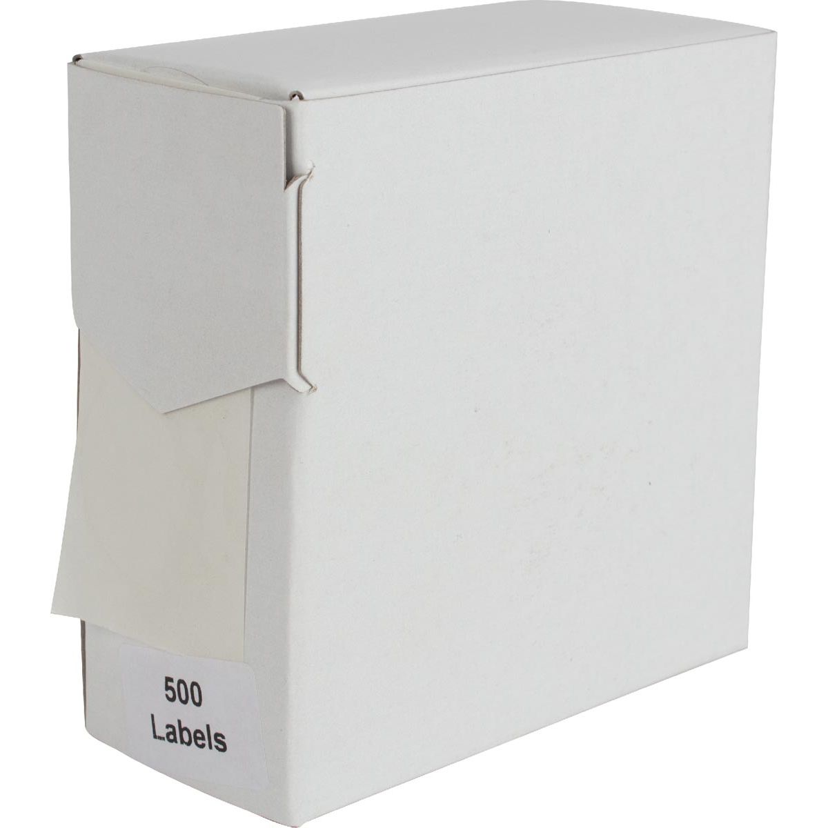 Rillprint - étiquettes rondes, diamètre 35 mm, rouleau de 500 pièces, transparentes