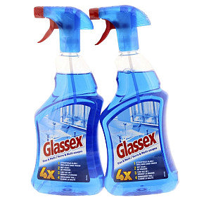 Glas Sex - Glas und Multi -Cleaner 750 ml, Multipack von 2 Teilen