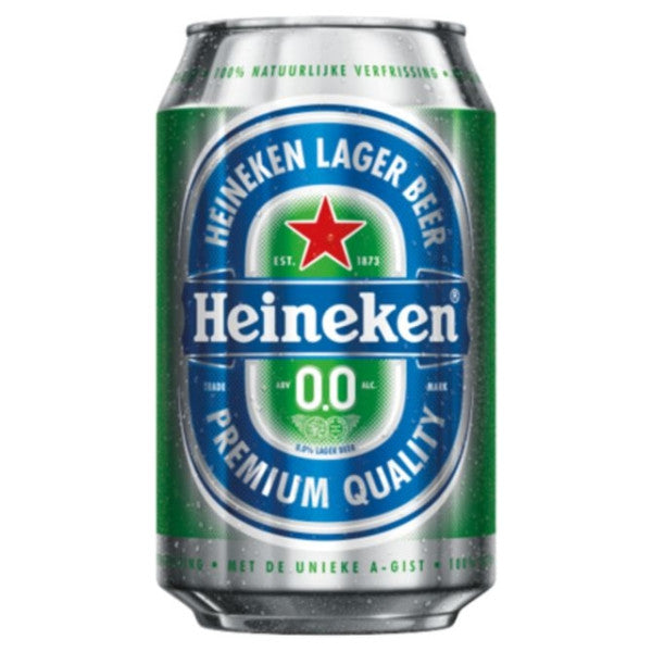 Heineken - Bière 0,0% canette 330ml