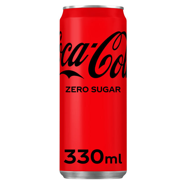 Coca Cola Company - Coca-Cola Zero frisdrank, sleek blik van 33 cl, pak van 24 stuks