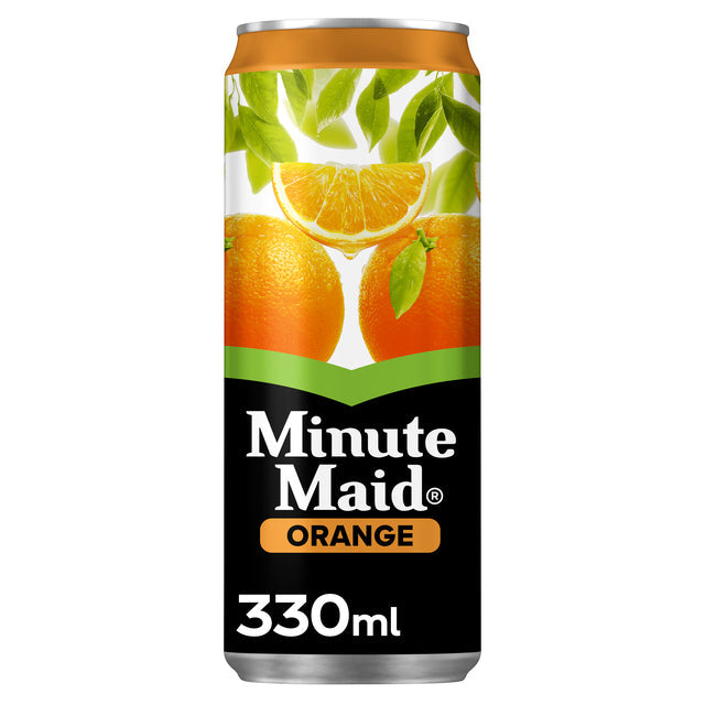 Minute Maid - Frisdrank minute maid orange blik 330ml | 24 stuks