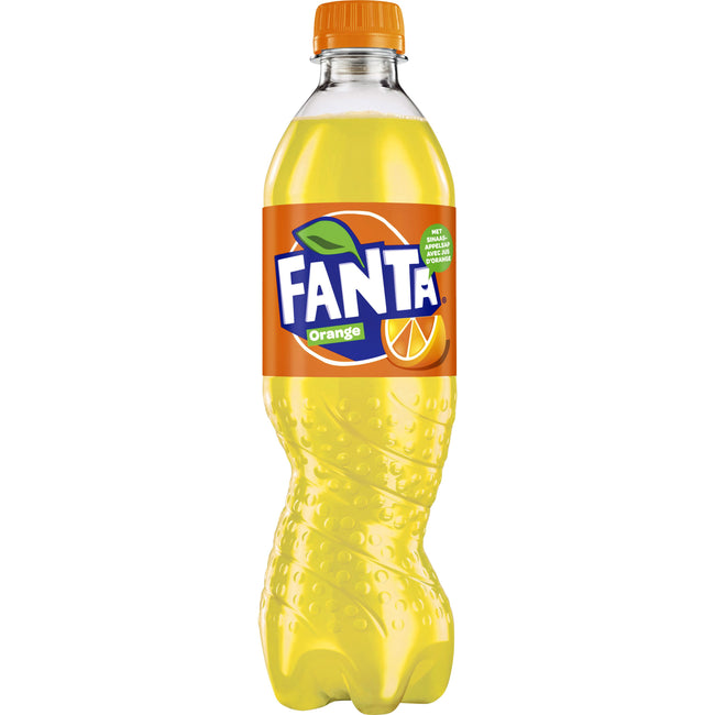 Fanta -  Frisdrank  orange petfles 500ml