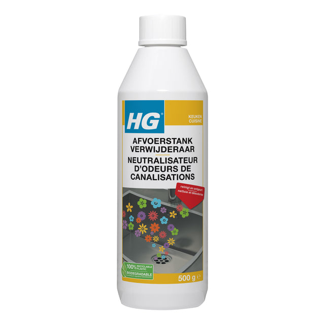 HG - Küchenabfluss-Geruchsentferner 500gr | 6 Stück