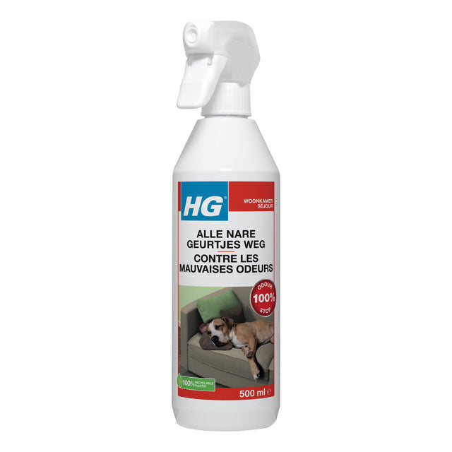 HG -  Geurverdelger  alle nare geurtjes weg 500ml
