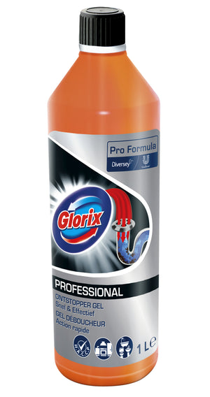 Glorix -  Afvoerontstopper  professional gel 1l