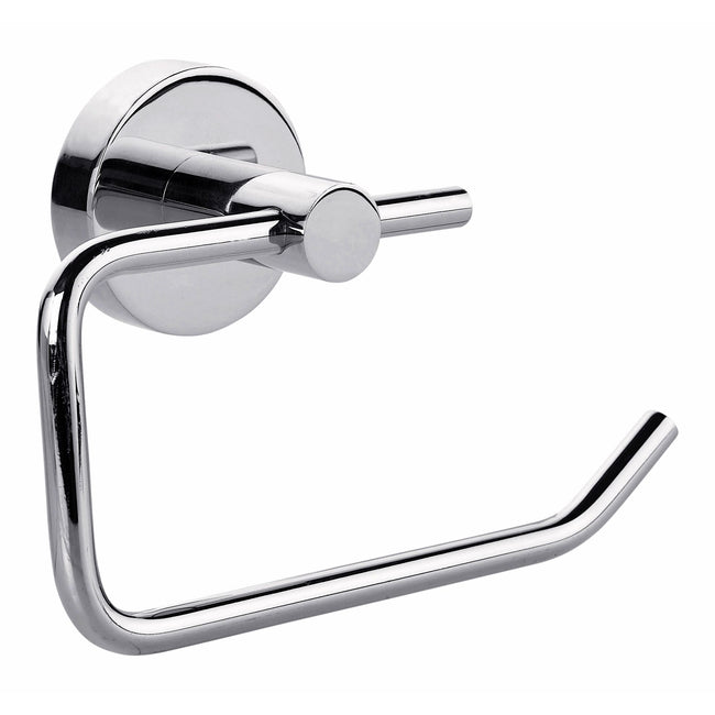 Tesa Smooz - Porte-rouleau papier toilette ® Smooz métal chromé brillant autocollant